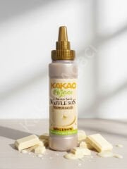 Beyaz Belçika Waffle & Krep & Pankek & Tatlı & Dondurma Sosu - 300 g