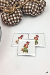 Kız Çakmaktaş Metal Kutu İsme Özel Çikolata KA10