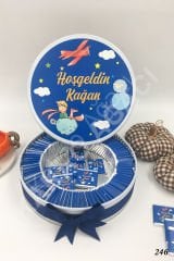 Küçük Prensli Metal Kutu İsme Özel Çikolata KA246