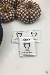 Damat Bohçası Takım Elbiseli Metal Kutu İsme Özel Çikolata KA123