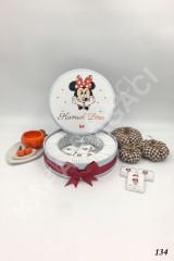 Minnie Mouse Metal Kişiye Özel İsimli KA134