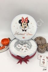 Minnie Mouse Metal Kişiye Özel İsimli KA134