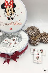 Minnie Mouse Metal Kişiye Özel İsimli KA134