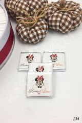 Minnie Mouse Metal Kişiye Özel İsimli KA134