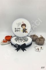 Harry Potter Metal Kutu İsme Özel Çikolata KA135