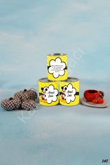 Mickey Mouse Sarı Kumbara Kişiye Özel İsimli KA145