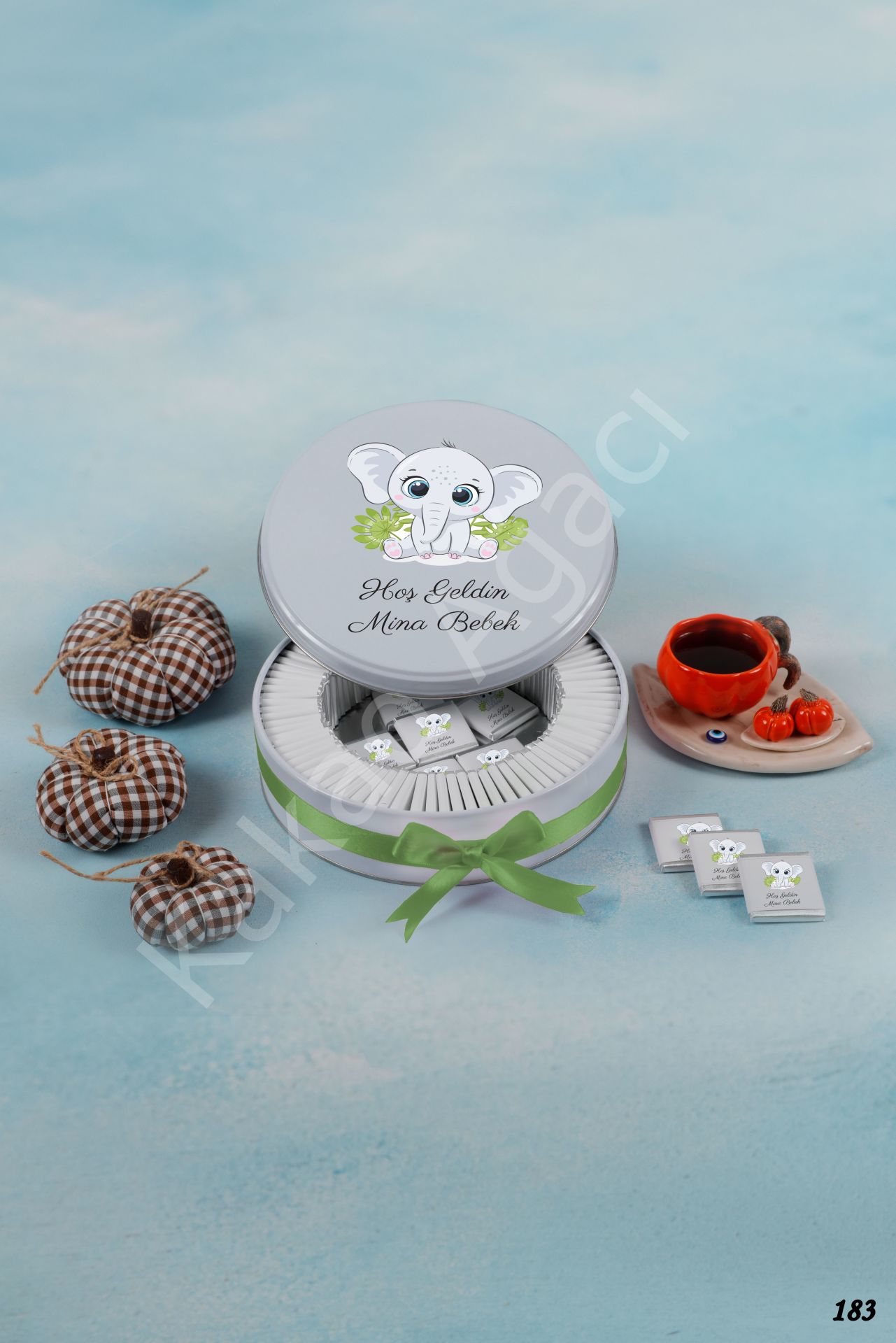 Bebek Filli Metal Kişiye Özel İsimli KA183