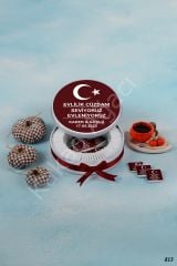 Gelin & Damat Evlilik Metal Kutu İsme Özel Çikolata KA813