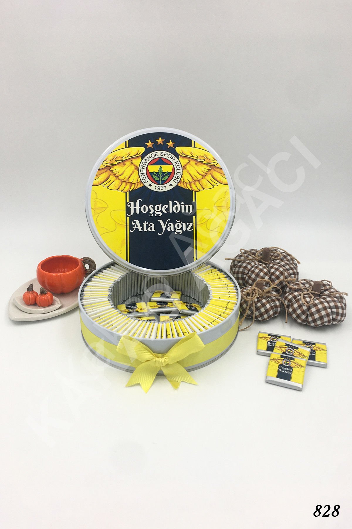 Fenerbahçe Metal Kutu İsme Özel Çikolata KA828