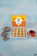 Galatasaray Karton Kutu İsme Özel Çikolata KA839